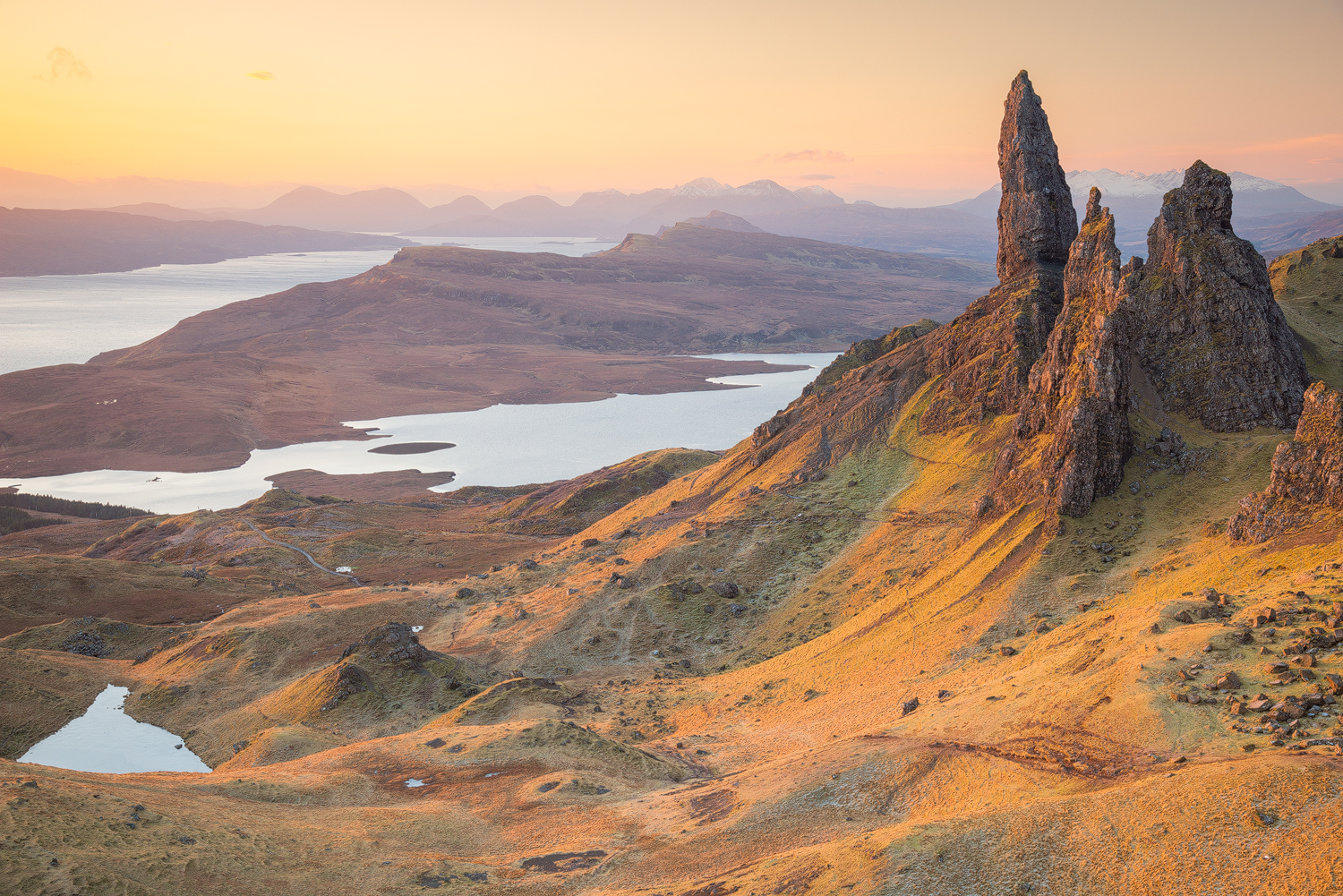 The Storr, Trotternish peninsula on the Isle of Skye (Scotland)