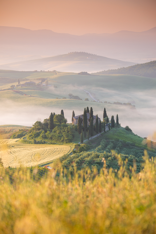 Parco Naturale della Val d'Orcia, Toscana (Siena)