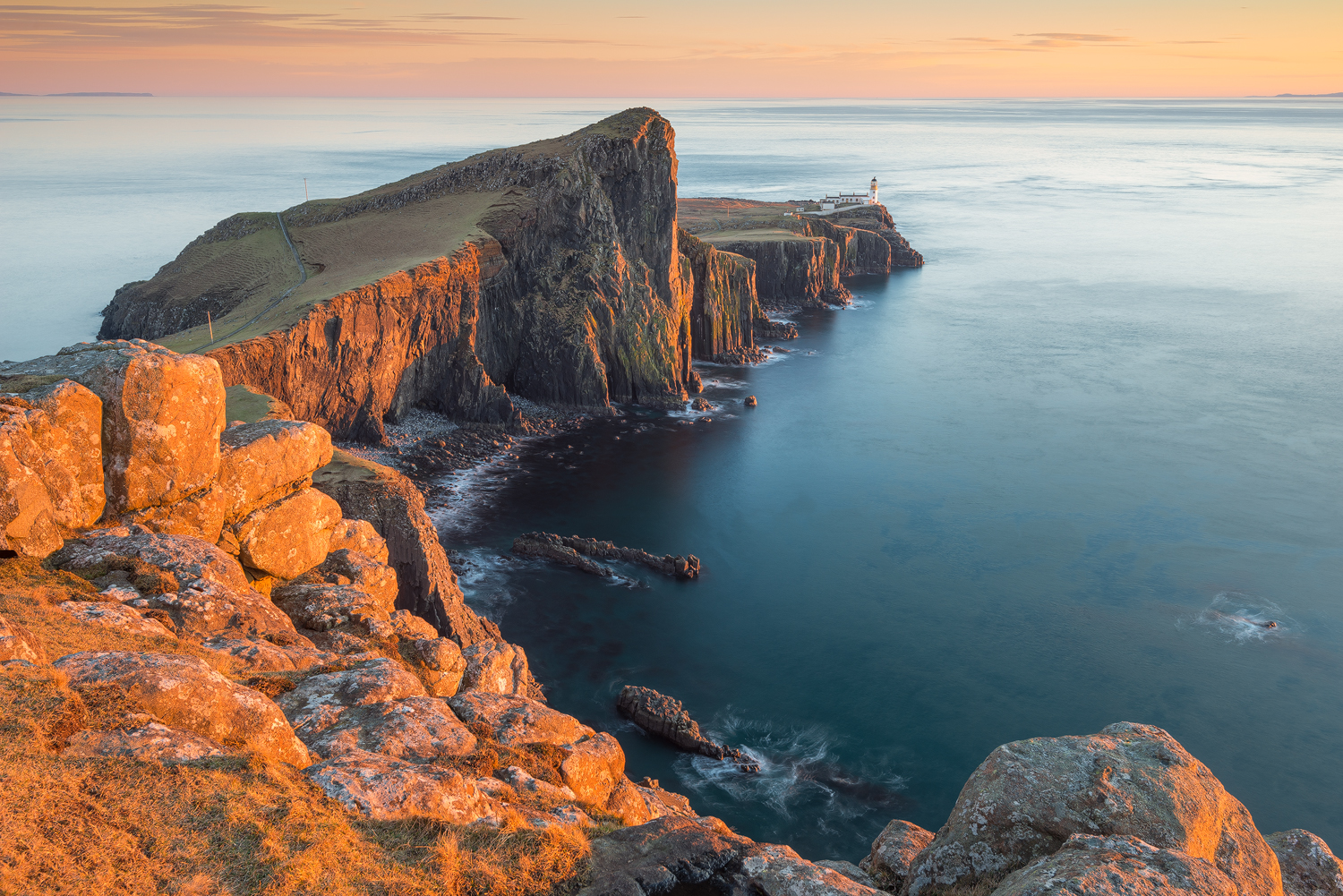 The Neist Point Lighthouse, Isle of Skye (Scotland)