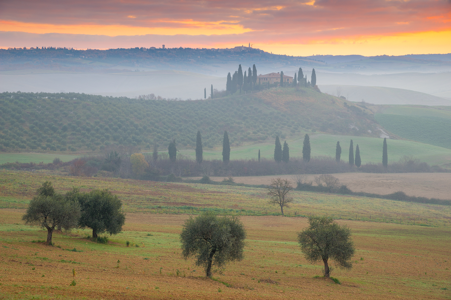 Parco Naturale della Val d'Orcia, Toscana (Siena)