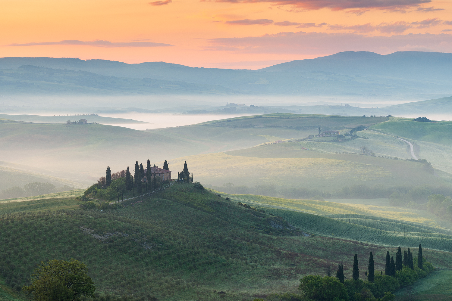 Parco Naturale della Val d'Orcia, Toscana (Siena)